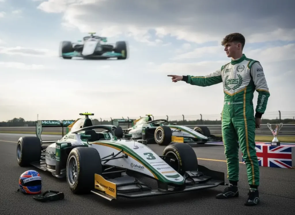 Fionn McLaughlin 2025: путь к Формуле 1